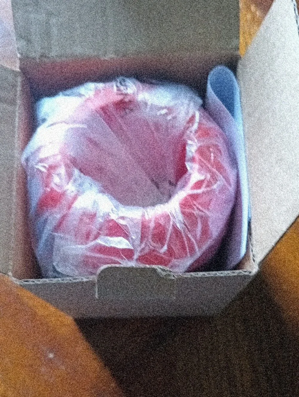 Tupperware Pink and White Handy Spiral Kitchen Tool